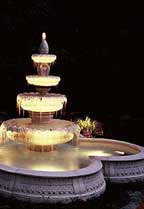 освещение фонтана